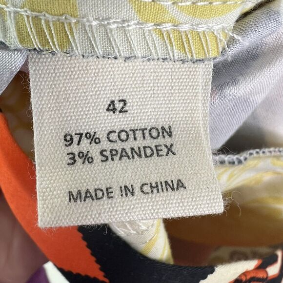 San Francisco SF Giants MLB Argyle Plaid Orange Black Golf Shorts Sz 42 - Picture 8 of 12